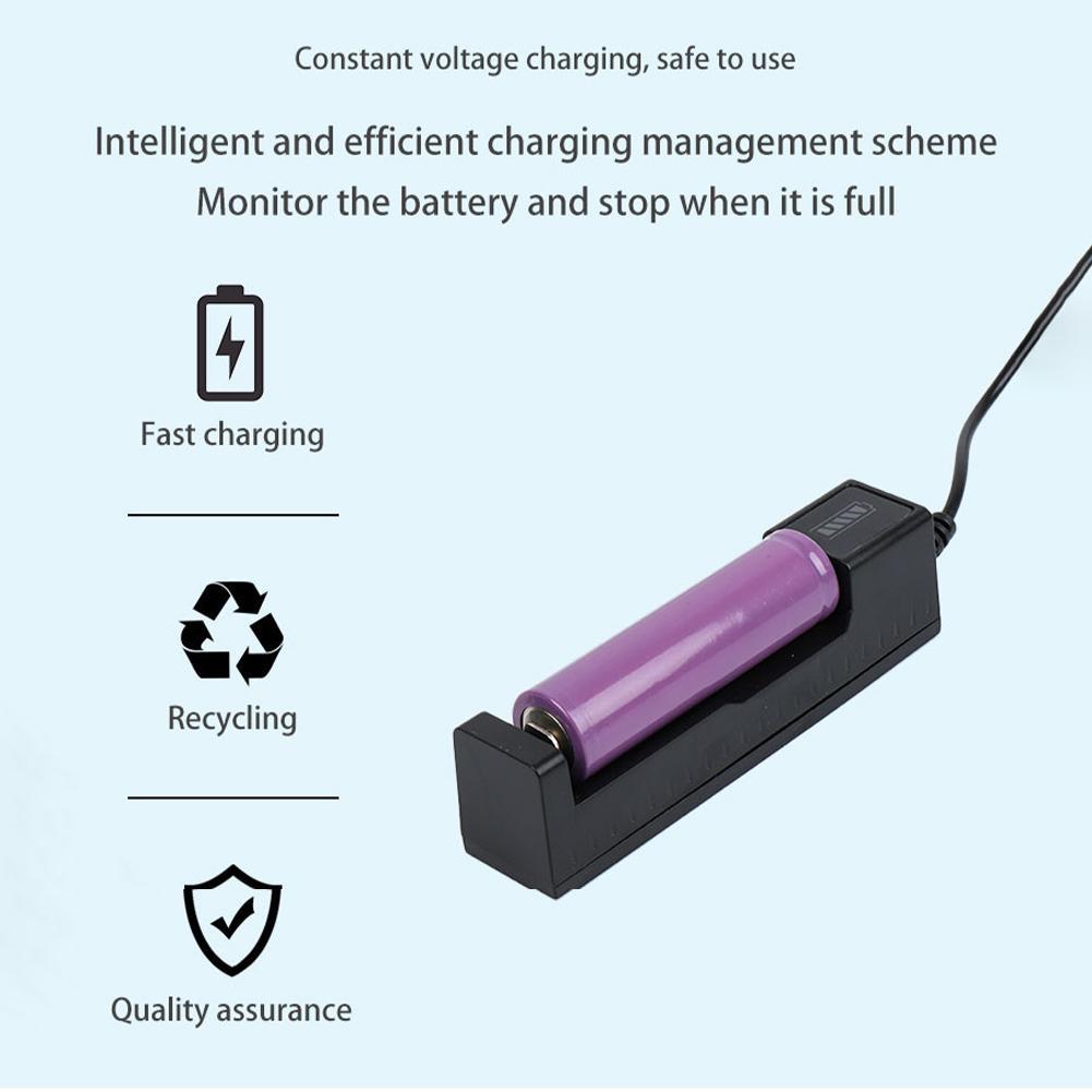Vape Battery 18650 - 범용 18650 배터리 충전기 USB 스마트