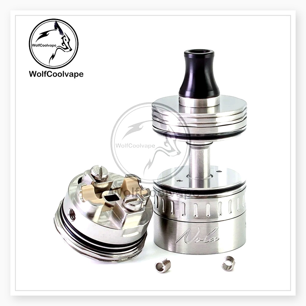 Vaping Air - Wolfcool Vape NOLA RTA 22mm 실버