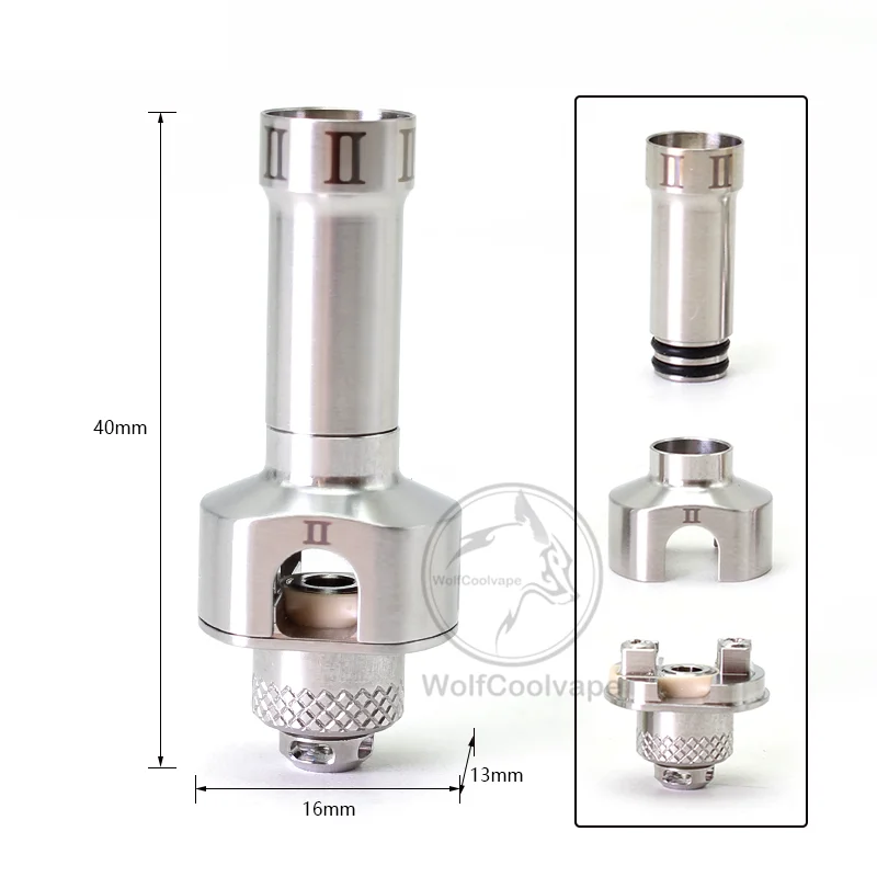 WOLFCOOLVAPE NT2U 스타일 RBA 브리지  - Vaping Air 리뷰 및 가격