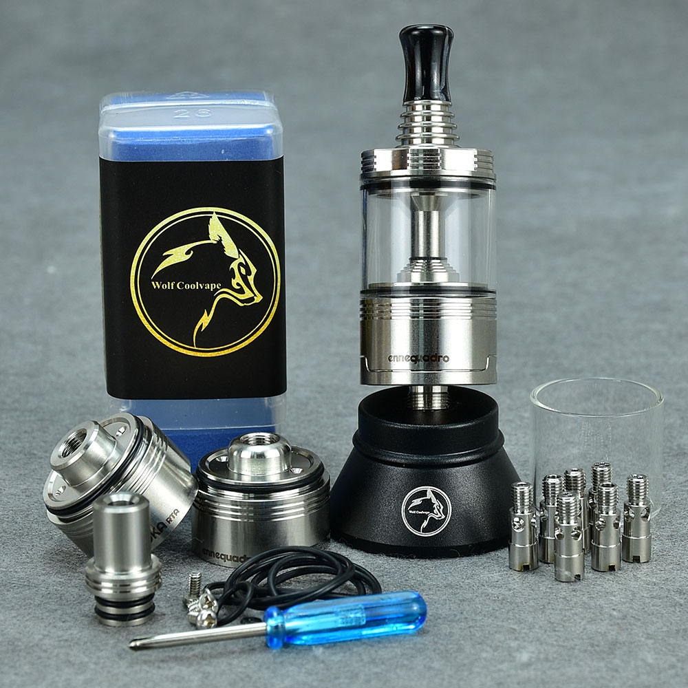 Wolfcoolvape Moka mtl RTA 재구성  - Vaping Air 리뷰 및 가격