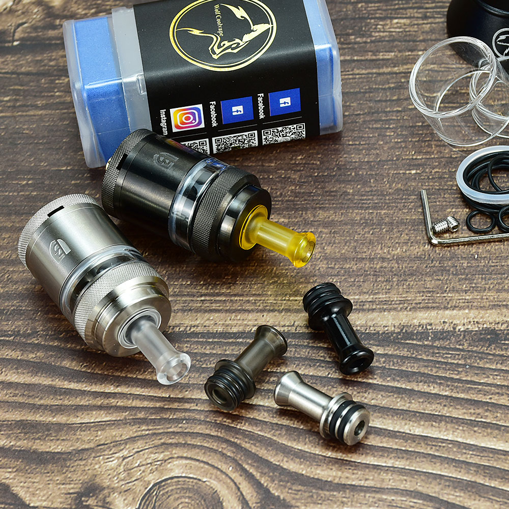 베르세르커 미니 V3 MTL 탱크 - 향상된 베이핑 경 - Vaping Air 리뷰 및 가격